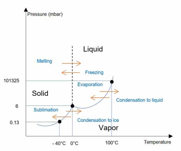 phase diagram for lyophilization process