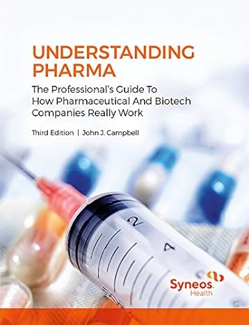 Understanding Pharma book cover – A guide to the inner workings of pharmaceutical and biotech companies