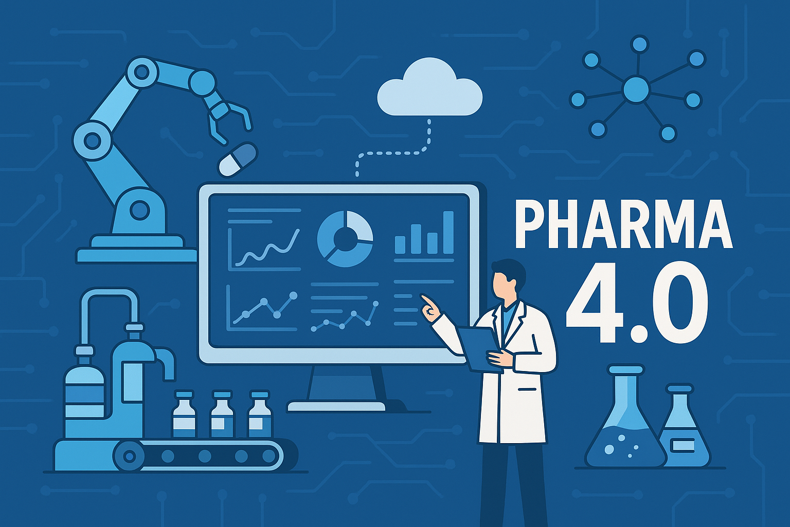 Pharma 4.0: The Ultimate Shift Toward Smarter, Safer, Faster Drug Manufacturing